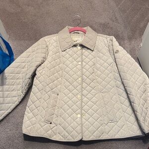 Michael Kors Quilted Puffer Jacket - Cream
